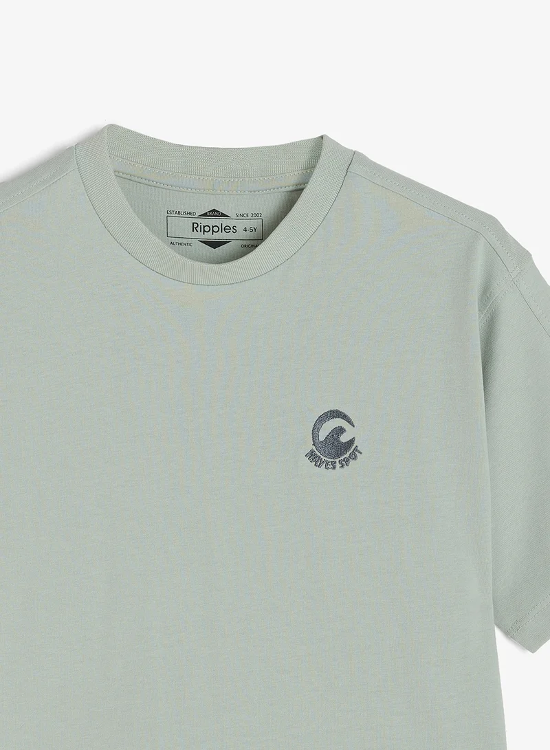 Ripples  Boys Drop Shoulder T-shirt for Men | Best Price UAE