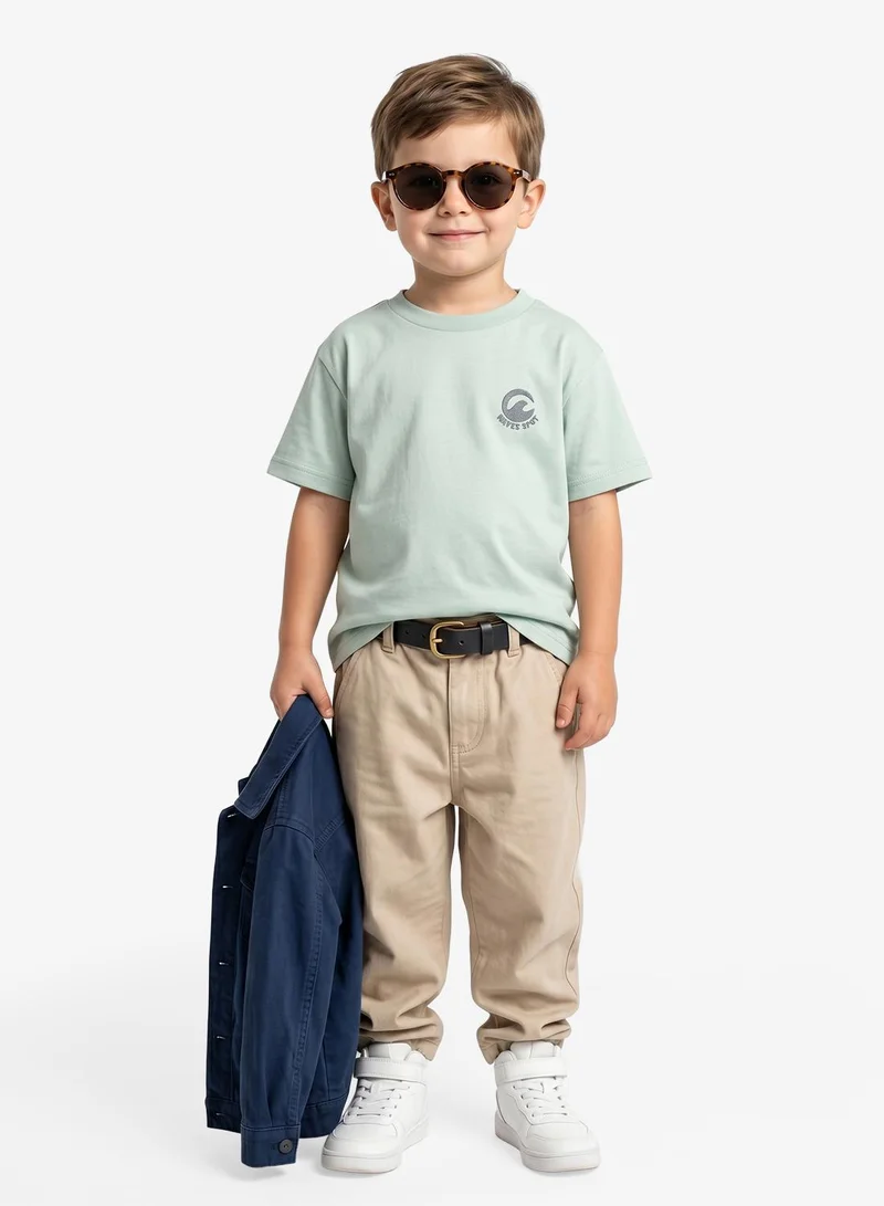 Ripples  Boys Drop Shoulder T-shirt for Men | Best Price UAE