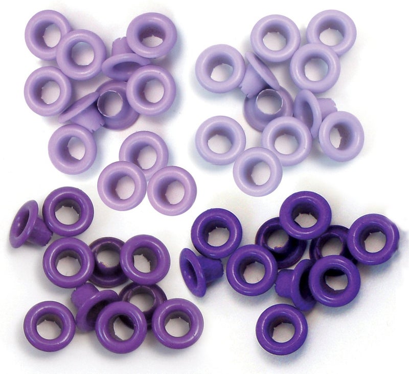 We R Memory Keepers We R Eyelets Standard 60/Pkg-Purple - Image 4