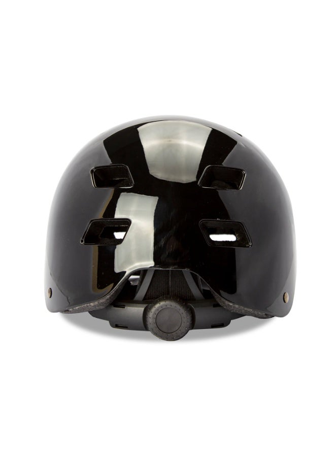 Spartan Mirage Kids Helmet – Adjustable Fit, Multi-Sport Protection, Ages 6–14 – Midnight Black - Image 3