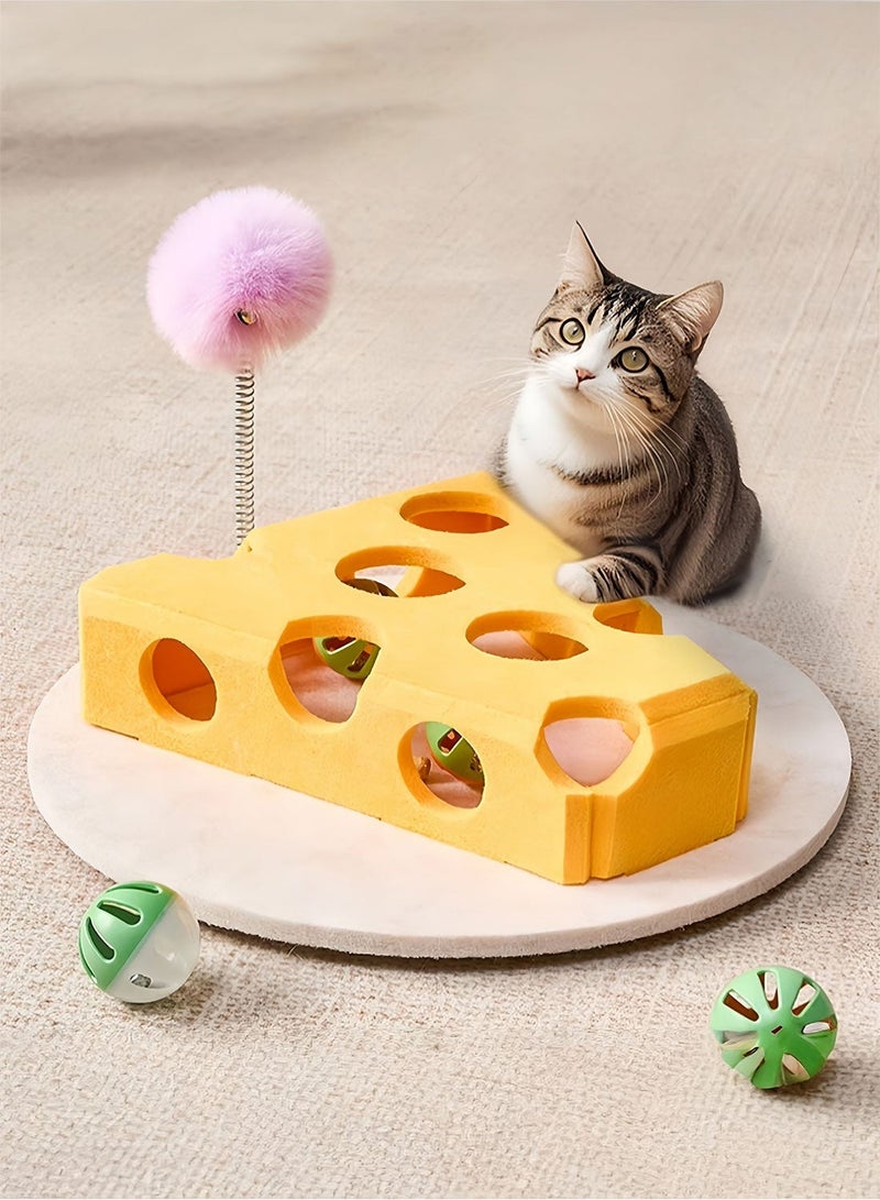 كيدل ألعاب للقطط، أدوات تسلية ذاتية، صندوق ألعاب ألغاز تتطلب مجهودًا بدنيًا، ألعاب حفر مسارات للقطط - Image 2