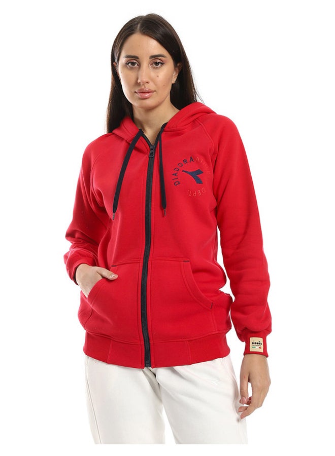 DIADORA Zipped Hoodie Sweatshirt - Image 1
