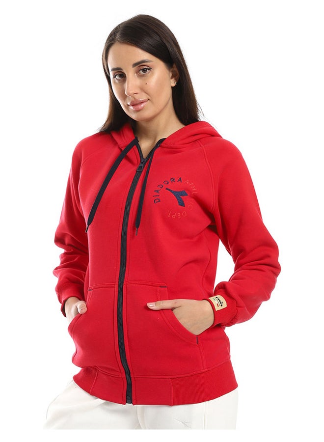 DIADORA Zipped Hoodie Sweatshirt - Image 2