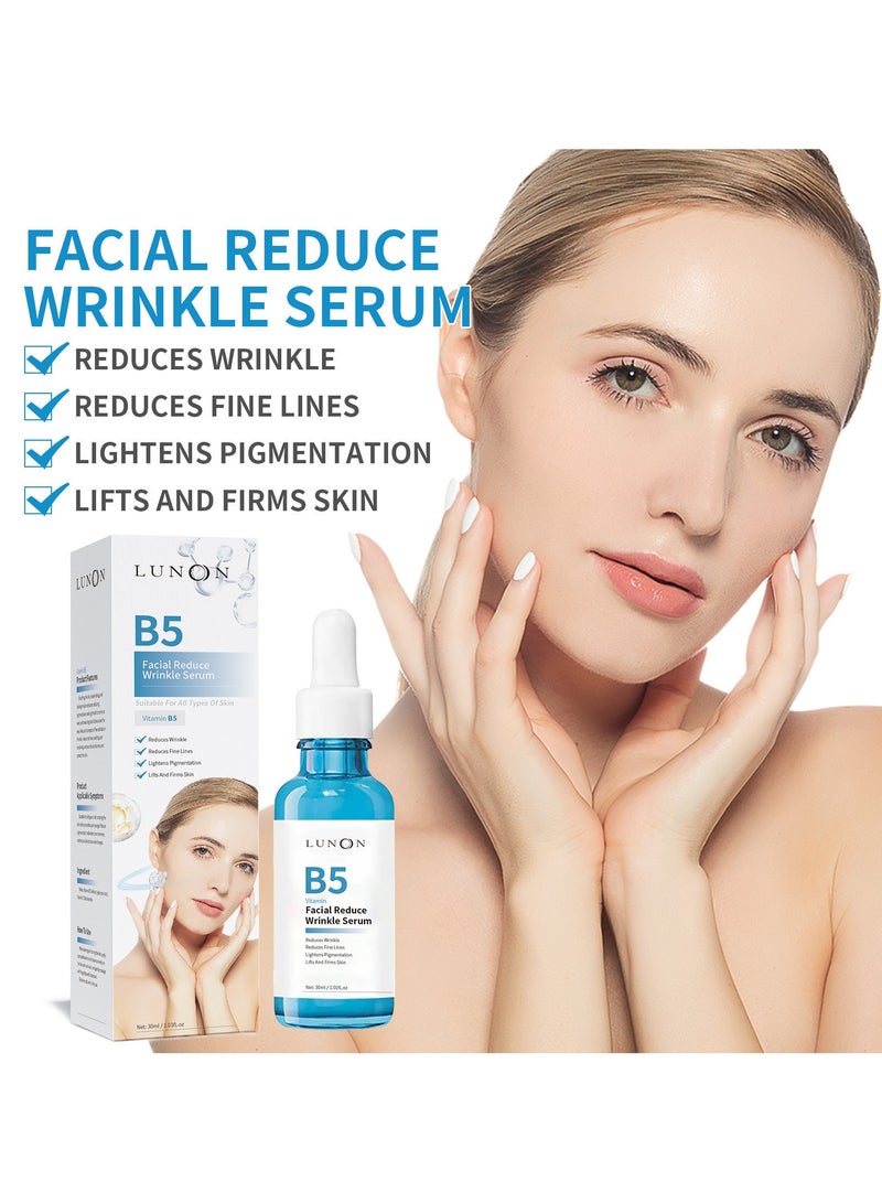 LUNOON Facial Moisturizing Essence Active Ingredients Solve Facial Wrinkles Hydrating Antioxidant Moisturizing Essence 30ml - Image 5