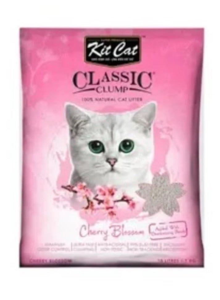 Kit Cat Sand for cats with the smell of roses 10 liters