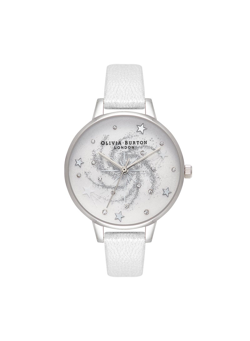 OLIVIA BURTON Women's Leather Wrist Watch OB16GD84 - Image 1