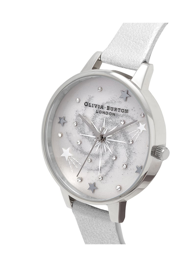 OLIVIA BURTON Women's Leather Wrist Watch OB16GD84 - Image 2