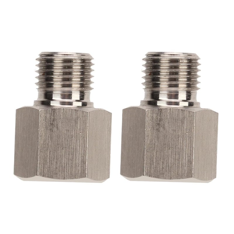 Stainless Steel M10 X 1 0 Male To 1 8 NPT Female Universal Car Pressure Gauge Adapter - Image 5