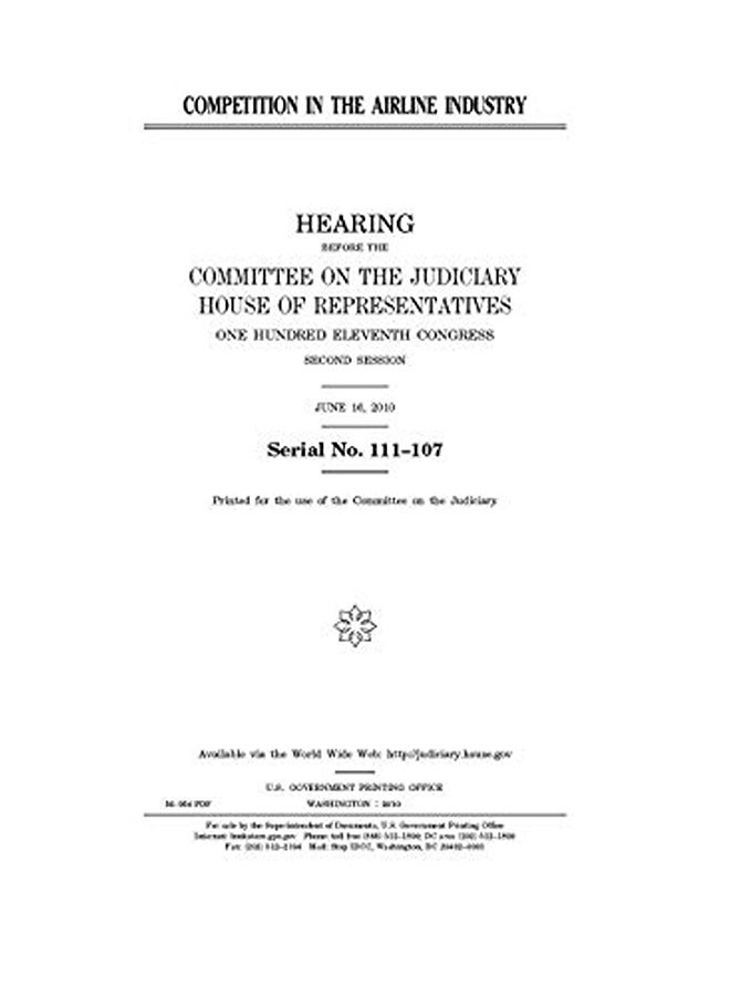 Competition in the airline industry