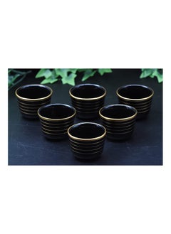 BLACKSTONE Cawa Cups, Traditional Arabian design Cups for Tea, Coffee Perfect for Home, Office, Coffee Shops, Set of 6 pcs, Made in Turkey - ECC8801  - Image 5