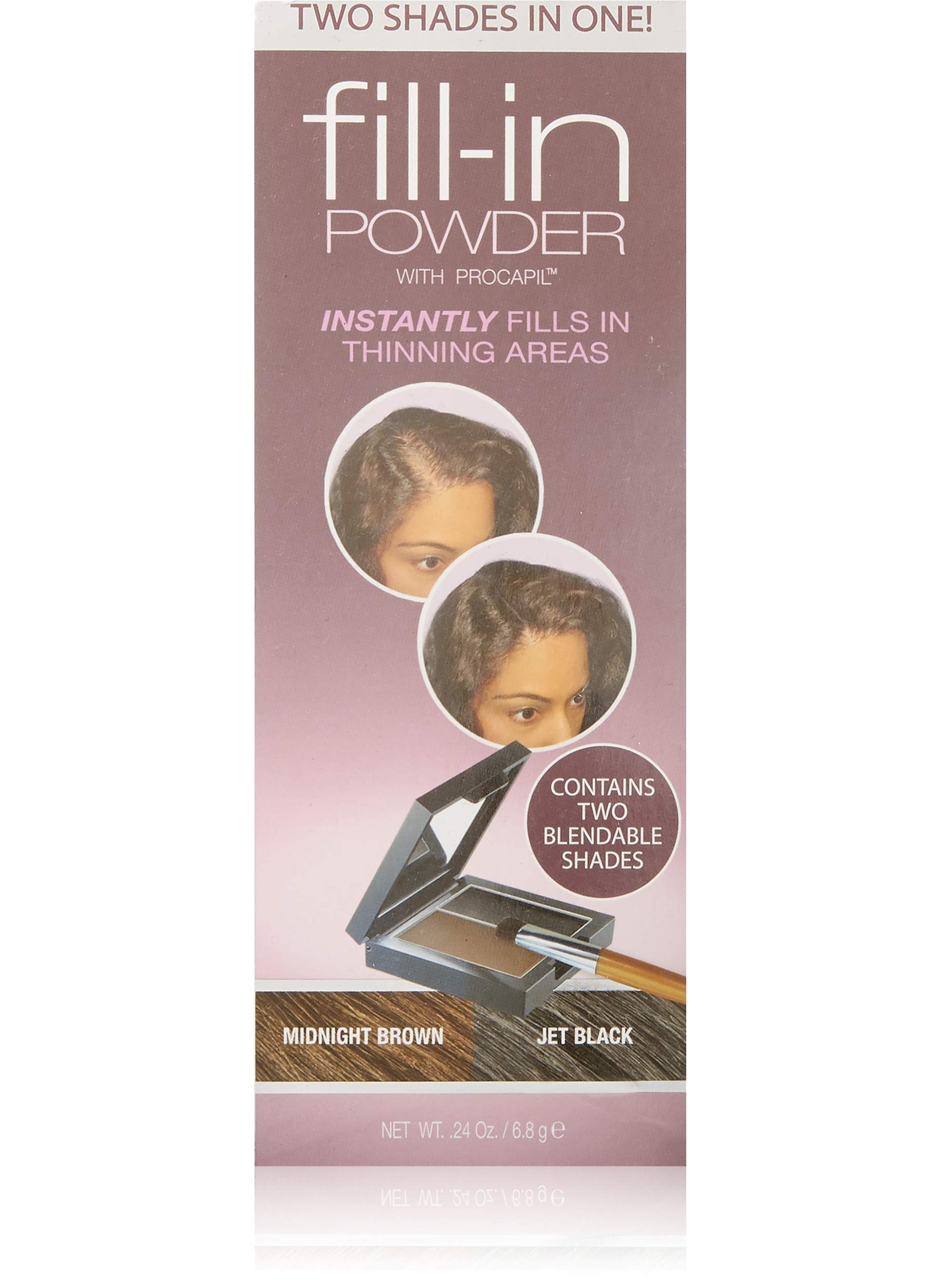Cover Your Gray Cover Your Gray Fill In Powder Two Shades In One - Midnight Brown/Jet Black 