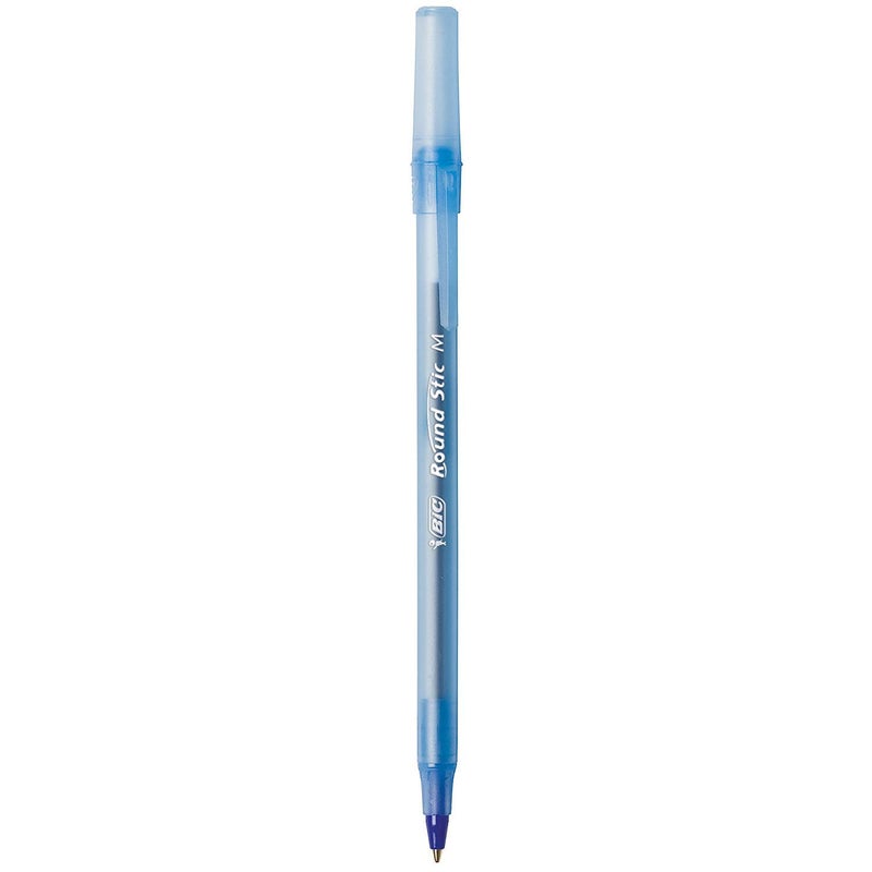 BIC PENS Bulk Pack of 240 Ink Pens, Round Stic Xtra Life Ballpoint, Medium point 1.0 mm, 120 Black & 120 Blue Combo Pack in Bulk - Image 3