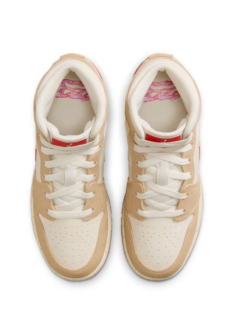 جوردن Youth Air Jordan 1 Mid Se Fem Gg
