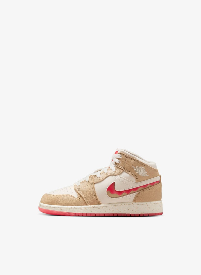 Jordan Youth Air Jordan 1 Mid Se Fem Gg - Image 2