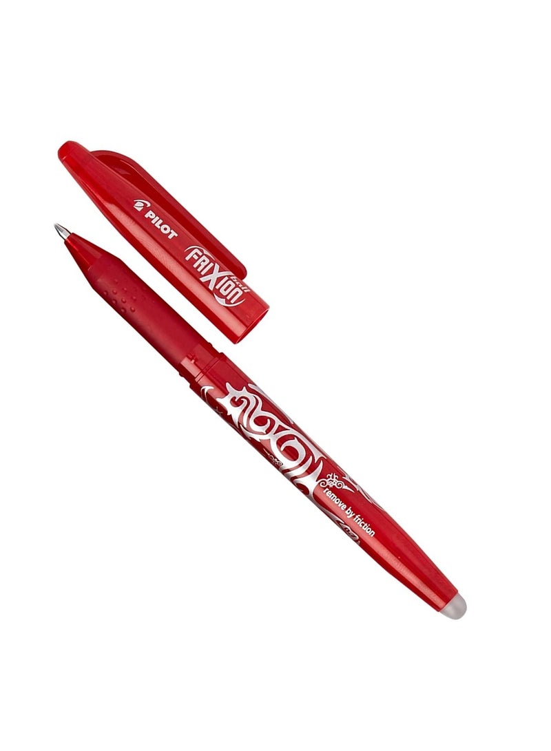 PILOT 6-Piece Frixion Erasable Ball Pen 0.7mm Tip Red Ink  - Image 2