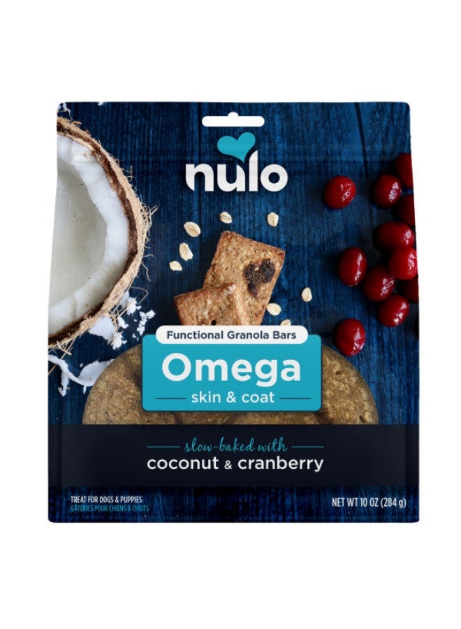 Nulo Functional Granola Omega Dog Treats 10oz - Image 1
