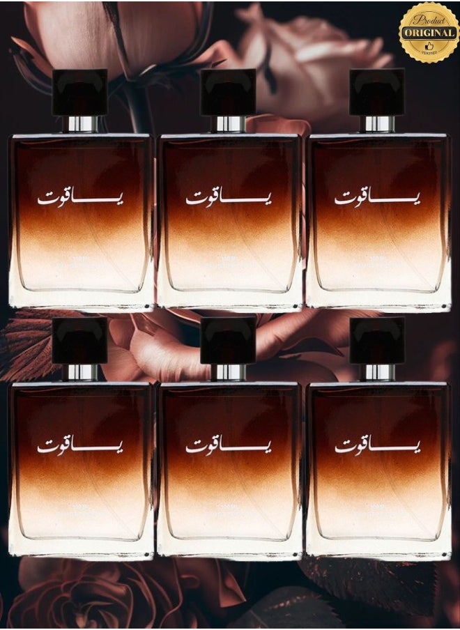 ياقوت 6 قطع عطر ياقوت 100مل  - Image 1