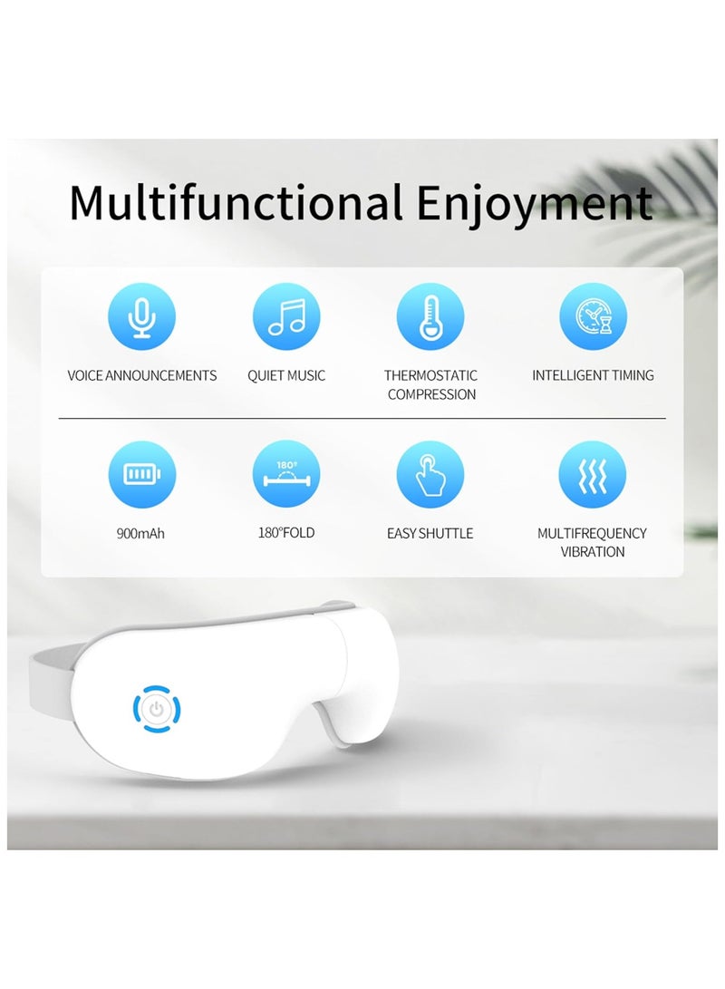 general The Eye Massager with Heating and Air Compression Functions can Relieve Dry Eyes and Eye Pain It is Suitable for Office Workers Students and People Who use Their Eyes Frequently - Image 2