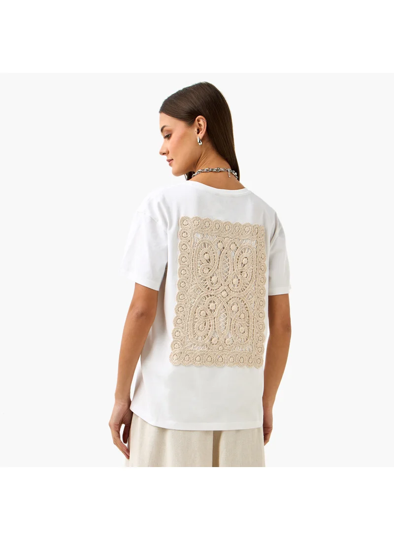 تواكستريمز 2Xtremz Crochet Detail T-shirt