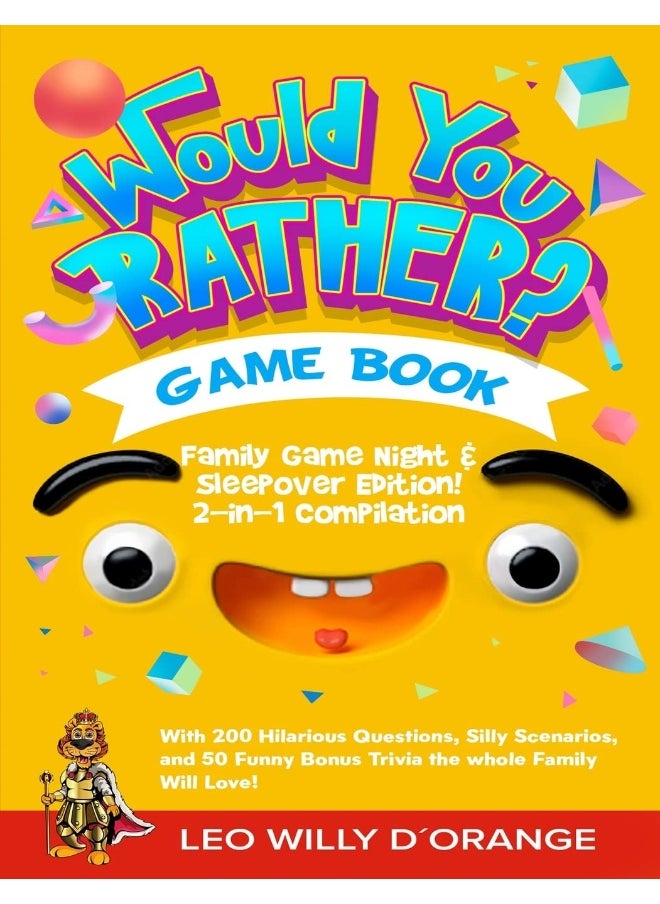 Would You Rather Game Book Family Game Night & Sle: 2-in-1 Compilation - Try Not To Laugh Challenge wi  - Image 1
