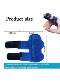 Y&D Finger Splints, 3 Pcs Straightener Support Stabilizer Brace for Broken, Strained, Sprained, Swollen Fingers, Arthritis, or Tendinitis, Pain Relief from Stenosing Tenosynovitis  - Image 3