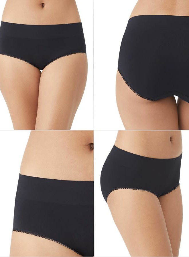 Wacoal Women's Feeling Flexible Seamless Brief, Black, Medium - Image 2