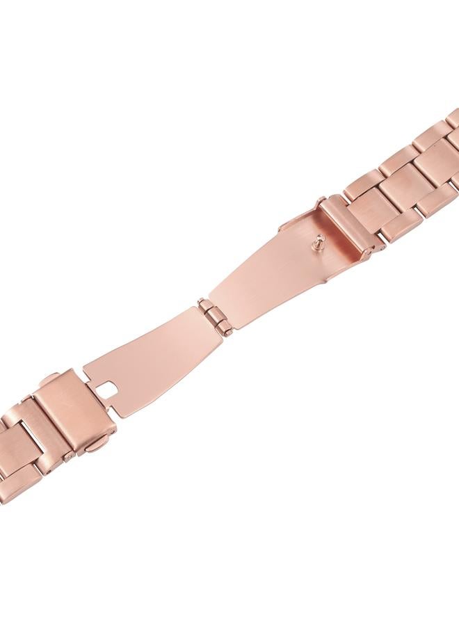 erorex Replacement Band For Samsung Galaxy Galaxy Watch 3 45mm / Huawei Watch 3 / 3 Pro 22mm Three-bead Steel Quick Release Watch Band - Image 5