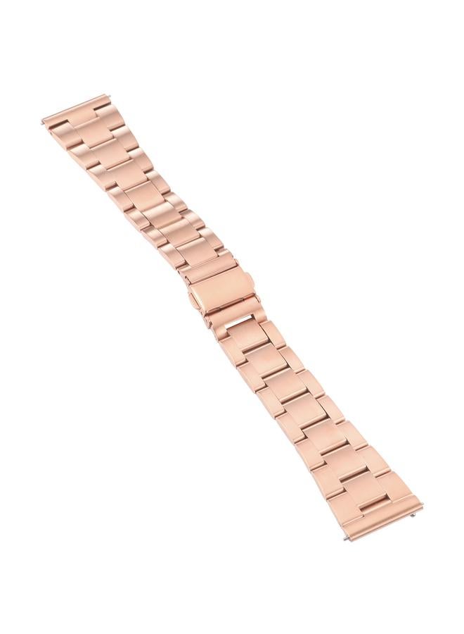 erorex Replacement Band For Samsung Galaxy Galaxy Watch 3 45mm / Huawei Watch 3 / 3 Pro 22mm Three-bead Steel Quick Release Watch Band - Image 2