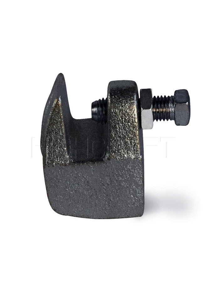 Highcraft DMCT-C12-10 Junior Beam Wall Ceiling Mount Vertical Piping Support-Clamp for Copper, PVC Tubing, 1/2 in, Uncoated Steel (10 Pack) - Image 2