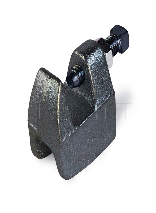 Highcraft DMCT-C12-10 Junior Beam Wall Ceiling Mount Vertical Piping Support-Clamp for Copper, PVC Tubing, 1/2 in, Uncoated Steel (10 Pack) - Image 3