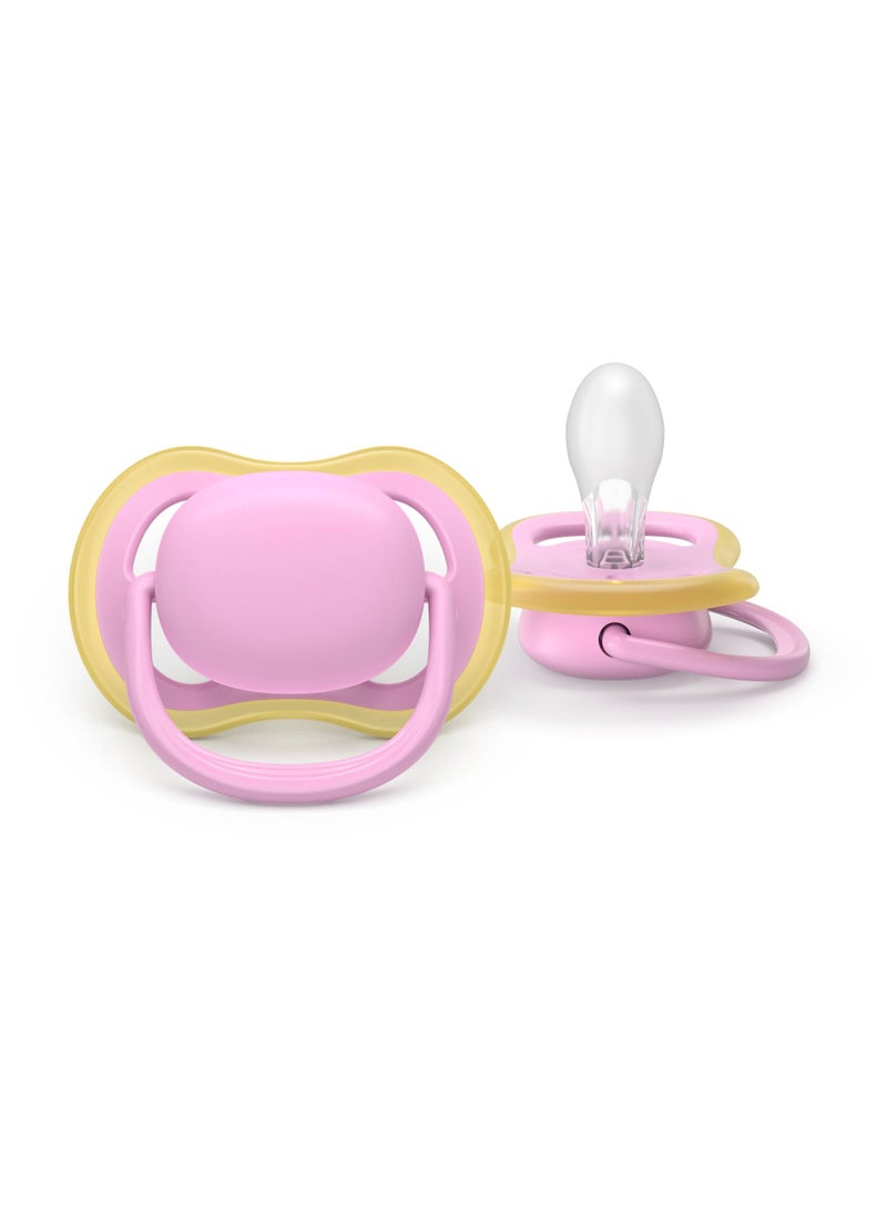 Philips Avent Pacifier ultra air Pink Green 6-18 months - Image 4