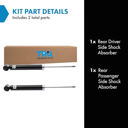 TRQ Rear Shock Absorber Set Compatible with 2010-2016 Hyundai Genesis Coupe - Image 2