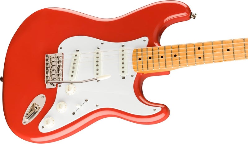 FENDER جيتار كهربائي سكوير كلاسيك فايب 50s ستراتوكاستر - فييستا ريد - Image 3