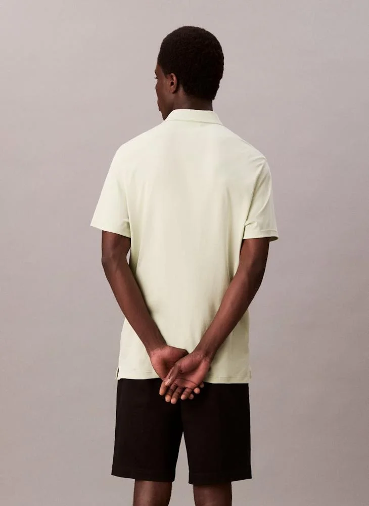 كالفن كلاين Stretch Chino 9" Straight Fit Cotton Shorts