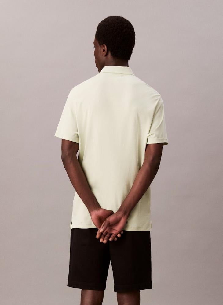 CALVIN KLEIN Stretch Chino 9" Straight Fit Cotton Shorts - Image 2