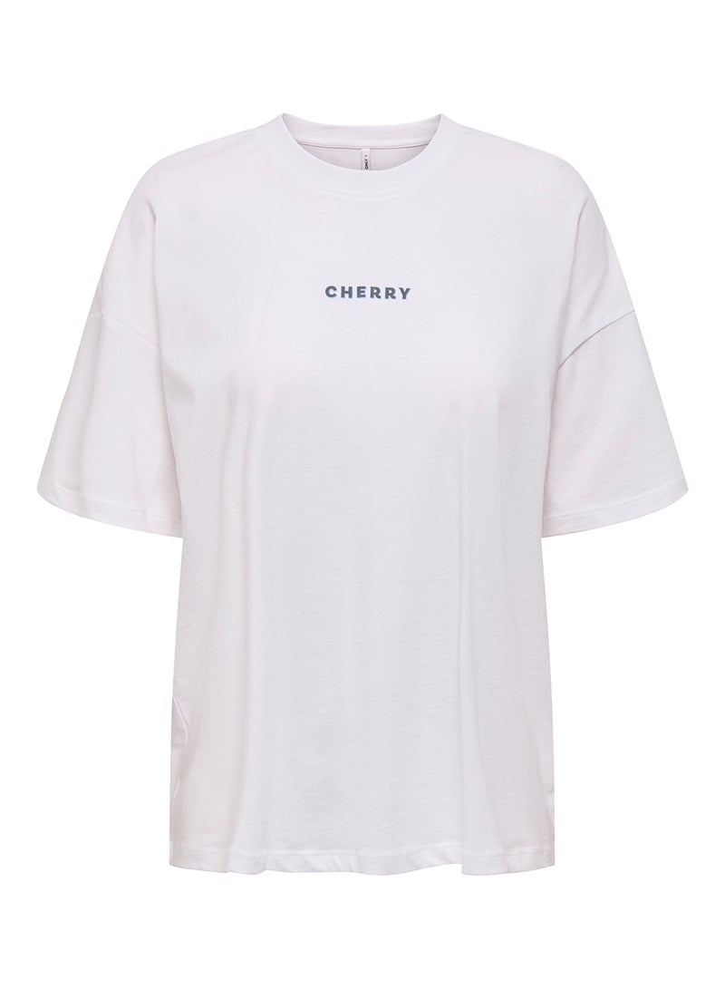 ONLY Onlcarrie Life S/S Cherry Top Box Jrs - Image 1