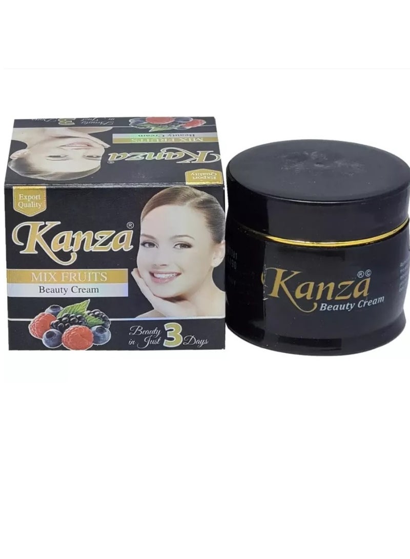 كنزه كريم الجمال لتفتيح البشرة بالفواكه المشكلة 50 جرام - Image 1