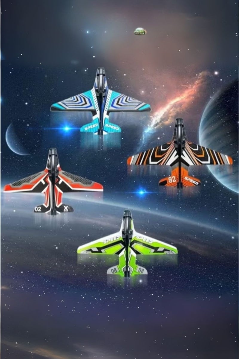 ZedPlay 8-in-1 Catapult Airplane Toy Set with Launcher – Foam Glider Planes Outdoor Ejection Game for Kids Boys Girls Ages 3+, One-Click Launch, Durable, Safe Flying Toys, Perfect Birthday Gift - Image 3