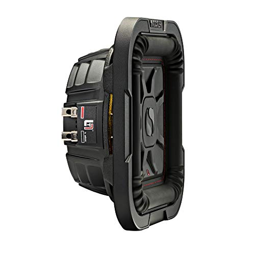 Kicker كيكر 46L7T84 L7T L7-رفيع 8 بوصة (20 سم) مضخم صوت، ملف صوتي مزدوج، 4 أوم، 350 واط - Image 2