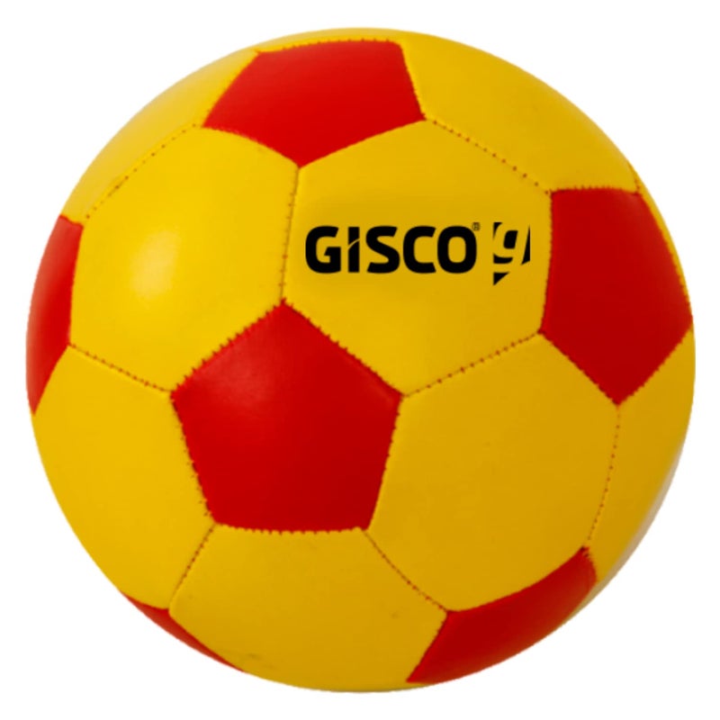 GISCO كرة الرجبي + كرة القدم الناعمة – مجموعة من 2 | كرات رياضية متينة للأطفال والبالغين | تدريب ولعب ترفيهي | مجموعة رياضية خفيفة الوزن وآمنة للاستخدام في الهواء الطلق/الداخلية - Image 2