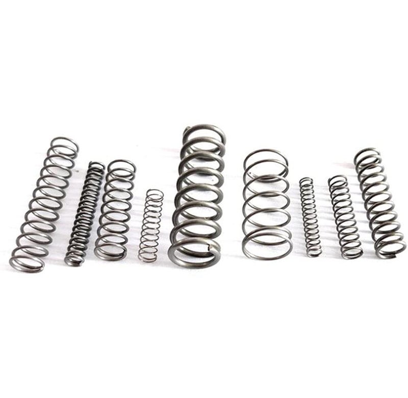 Stainless Steel Compression Springs 0 6mm Wire Diameter 9mm OD 50mm Length 10 Pieces - Image 1