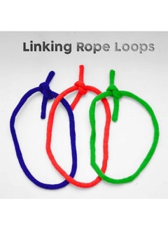 MilesMagic MilesMagic Magician's Deluxe Linking Rope Loops Gimmick | Tie Untie Knots | for Real Close Up Mentalism | Street Magic or Stage Magic Tricks, Made of Wool  - Image 3