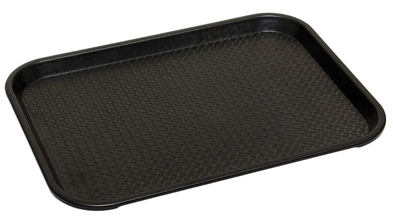 Foliam Food Grade Unbreakable Material Rectangular Plastic Serving Tray for Home, for Kitchen, Idle for, Tea, Coffee, Dinner (31 X 41 cm) - Image 1