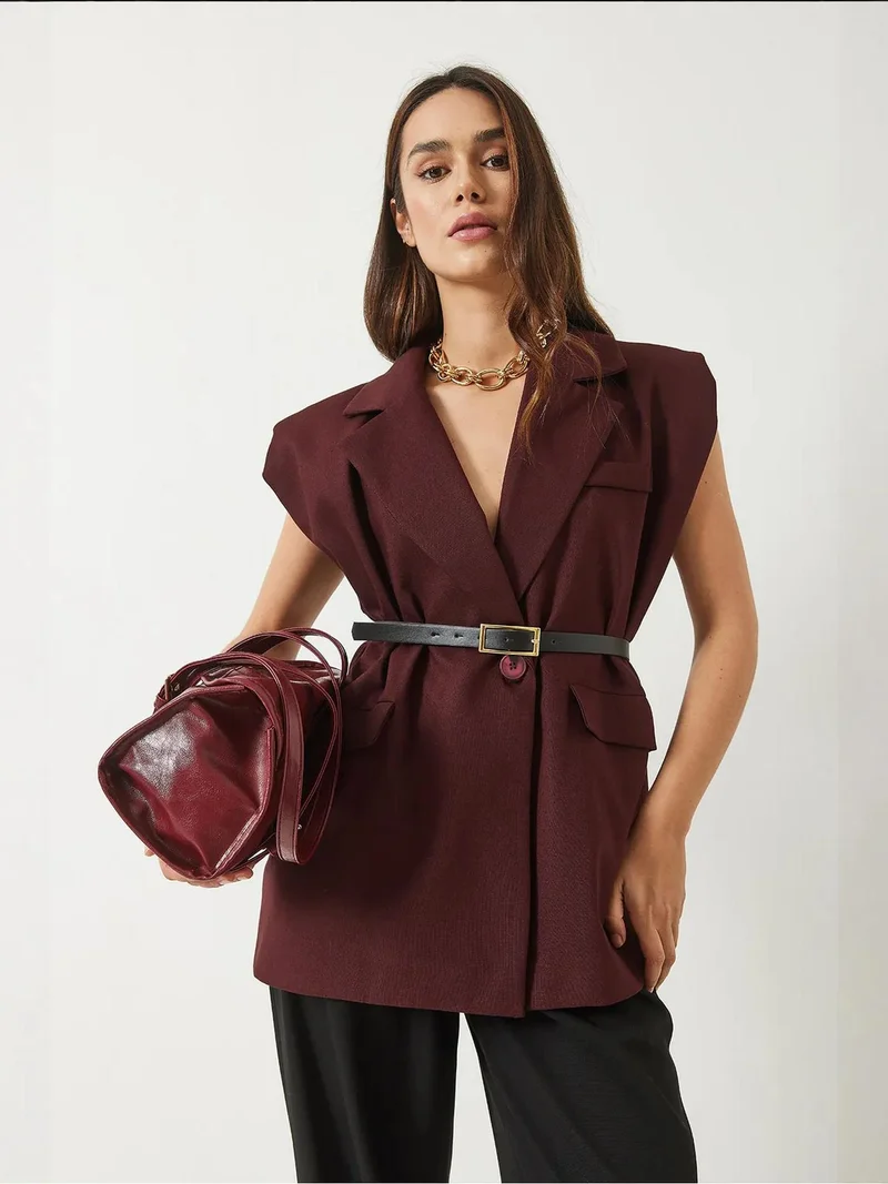 بيانكو لوتشي سترة مبطنة كبيرة الحجم من لوتشي