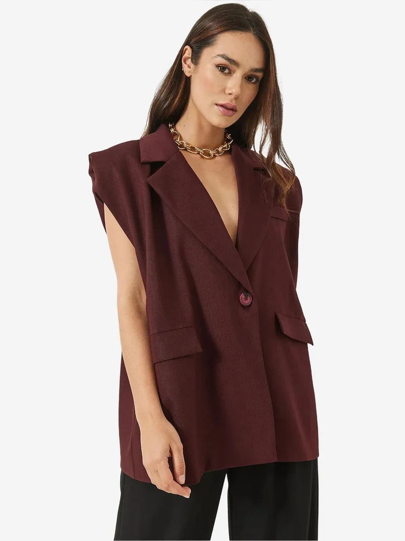 بيانكو لوتشي سترة مبطنة كبيرة الحجم من لوتشي