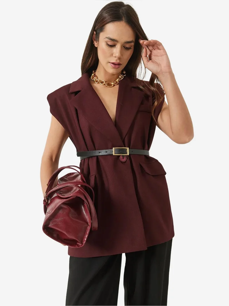 بيانكو لوتشي سترة مبطنة كبيرة الحجم من لوتشي