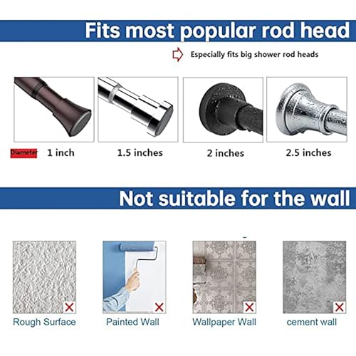REWOP Adhesive Wall Hooks for Heavy Items Stainless Steel, PVC, ABS Nail Free Seamless Adhesive Non-Trace No Drilling Installation Hanging, Waterproof Screws Wall Hook (U Shape Hooks, 10) - Image 4