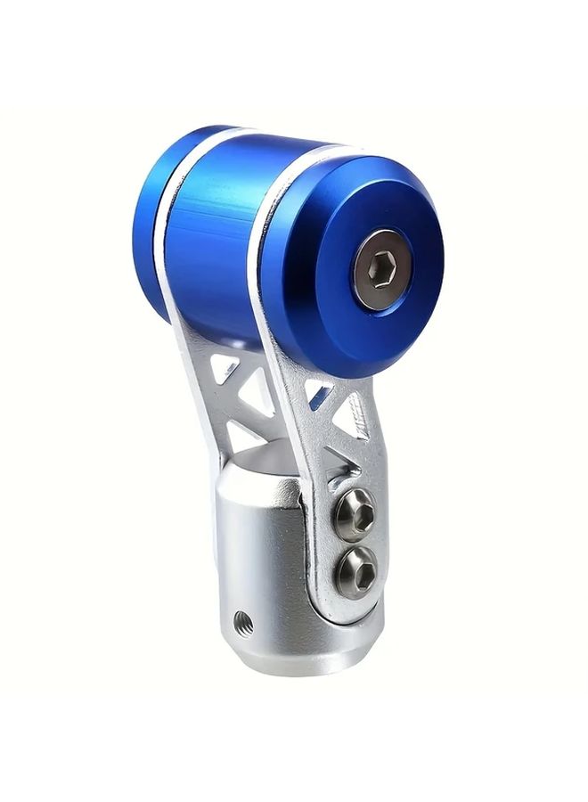 Universal Car Gear Shift Knob Airplane Control Lever Style Manual and Automatic Transmission Shifter Handle for Cars Trucks SUVs Blue - Image 5