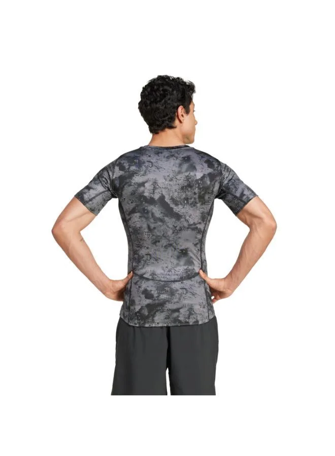 Adidas TECHFIT TRAINING AOP T-SHIRT