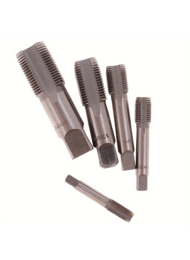 DB14 Style HSS Taper Pipe Tap BSP Metal Screw Thread Cutting Tool G1 8 1 4 3 8 1 2 3 4 - Image 5